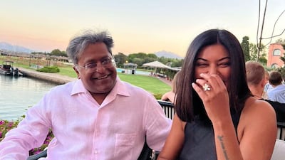 IPL founder Lalit Modi has made his relationship with Sushmita Sen official. Photo: @lalitkmodi / Instagram