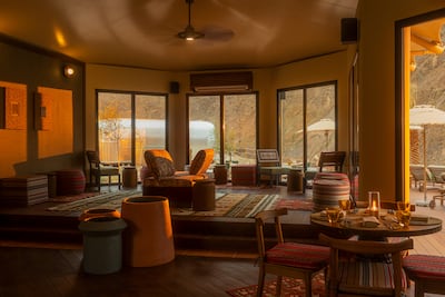 Madar's menu is Emirati-influenced, with dishes prepared using traditional techniques, including open-fire and underground cooking. Photo: Caravan Hatta by Our Habitas