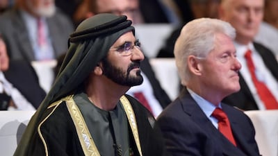 Sheikh Mohammed bin Rashid, Vice President and Ruler of Dubai, and former US president Bill Clinton honoured American teacher Nancie Atwell, with the Varkey Foundation Global Teacher Prize of $1m. The award is considered the ‘Nobel Prize’ for teaching. Wam