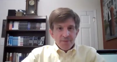 American University professor and historian Allan Lichtman's US presidential election predictions have become a much-anticipated tradition in US politics. Photo: Cody Combs