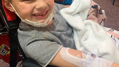 Cooper Roberts, 8, was shot in the mass shooting during the Fourth of July parade in Highland Park, Illinois. Photo: The Roberts Family