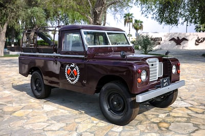 Find vintage cars outside and inside the museum. Victor Besa / The National