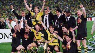 Borussia Dortmund won the Champions League in 1997.
