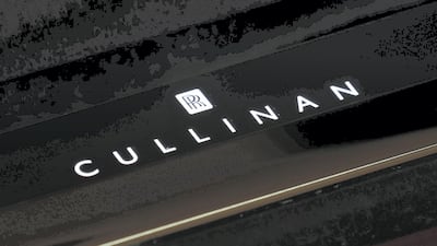 The engine is a 6.75-litre twin-turbo V12. Chris Whiteoak / The National