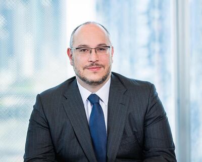 Peter Hodgins, a partner at Clyde & Co in Dubai, says there is a good chance that the UAE will have a unified financial services regulator in 2020. Photo courtesy Clyde & Co