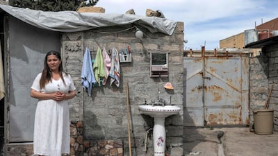 Hayam, pictured, was 17 when ISIS abducted her on August 3, 2014, along with her parents, five sisters and two brothers