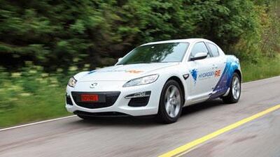 The Mazda RX-8 Hydrogen RE.