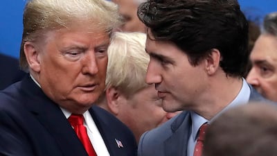 US-Canada relations have deteriorated in recent times, in part due to the poor equation between Donald Trump and Justin Trudeau. AP Photo