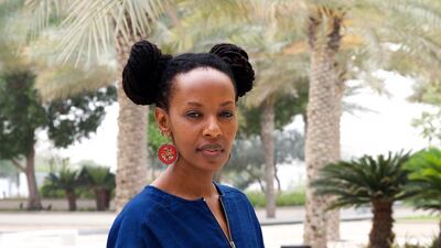 Playwright Hope Azeda at the Abu Dhabi CultureSummit 2018