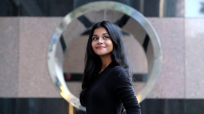 Riya Sharma, a 12th grader at Gems Modern Academy, received a Diana Award for her dedication to helping children access education and her support of the environment. All pictures by Chris Whiteoak / The National