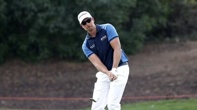 Henrik Stenson stumbled out of the gate but quickly hit his stride in the opening round of the DP World Tour Championship tournament in Dubai. Ahmed Jadallah / Reuters