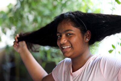 Alina's grandmother had cancer, but is now recovering in India and doing well. Chris Whiteoak / The National