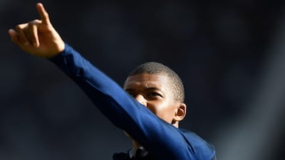 Kylian Mbappe says he always wanted to play for Paris Saint-Germain. Franck Fife / AFP