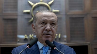 Turkey’s President Recep Tayyip Erdogan in Ankara, in January. Getty Images
