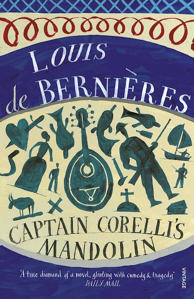 Captain Corelli's Mandolin by Louis de Bernières. Photo: Penguin UK