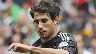 Javi Martinez has played for Bayern Munich since arriving from Athletic Bilbao in 2012. Frank Augstein / AP