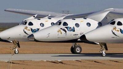IPIC through Aabar owns stakes in Virgin Galactic, a commercial space-flight venture that is part of the British entrepreneur Richard Branson’s Virgin Group. Matt York / AP Photo