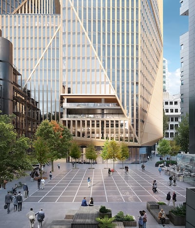 The 750,000-square-foot mixed-use project will be within the Broadgate campus in London. Photo: Modon Holding
