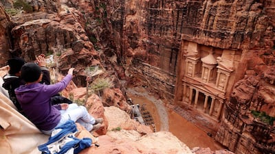 Petra in Jordan is an ultimate travel experience and low-cost direct flights are available for under Dh1,000 from the UAE capital. AP