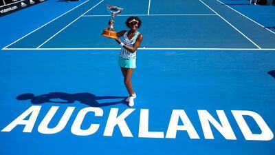 Venus Williams won the ASB Classic or the Auckland Open on Saturday. Phil Walter / Getty Images