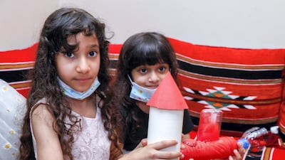 The programme was launched in May to teach science, technology, engineering, and mathematics (Stem) skills to children remotely. Victor Besa /The National