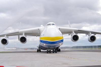 The Ukrainian Antonov An-225 is the world's largest operational cargo aircraft. Courtesy Karlis Dambrans