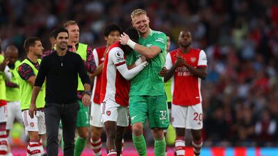 Arsenal 65.3 per cent. Getty