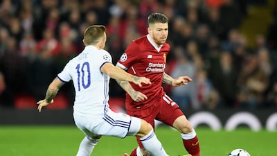 Alberto Moreno is pleased with his form for Liverpool this season. Michael Regan / Getty Images