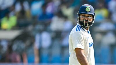 Rohit Sharma failed with the bat and in the field as India suffered their first ever 3-0 home Test series defeat. AFP