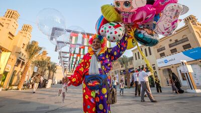The festival features local and international pavilions, exhibitions, food outlets and all the fun of a family event, including balloons. Leslie Pableo for The National