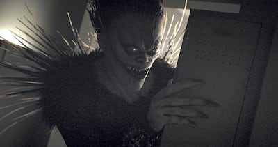 William Dafoe voices Ryuk. Courtesy of Netflix