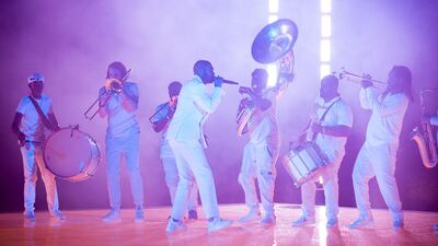 Kano performs as part of the Glastonbury Festival global livestream 'Live at Worthy Farm' at Worthy Farm, Pilton in Glastonbury, England. Getty Images