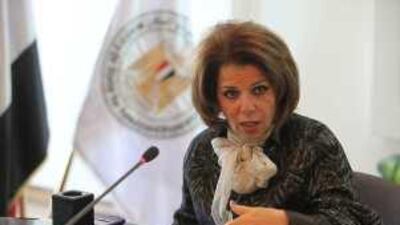 Moushira Khattab said challenges are a trademark of her job.