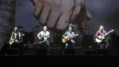 The Eagles performing in Beijing last year as part of their 40th-anniversary world tour.