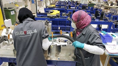 Strata Manufacturing has signed a supply agreement with Spain’s Grupo Aeronáutico Zona Centro. Jumana El Heloueh / Reuters