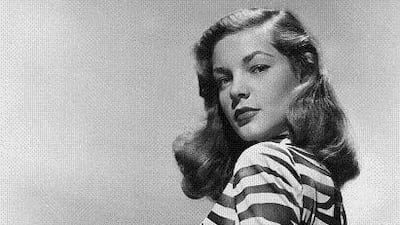 The actress Lauren Bacall in 1945, when Hollywood superstardom was much different than it is today.