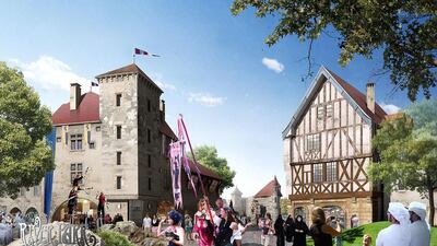 A rendering of the Riverpark development. Courtesy Meraas