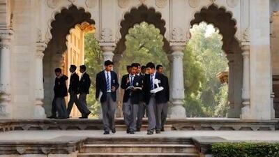 The first satellite of Mayo College, Mayoor Private School, will open in Abu Dhabi next September. Rabouan Jean-Baptiste/Hemis/Corbis