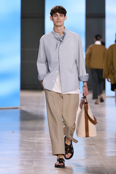 Lightweight cotton layers work for both men and women. Photo: Hermes