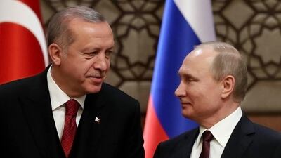 Recep Tayyip Erdogan will meet Vladimir Putin in Sochi on September 17, 2018, Turkish and Russian officials said. AFP