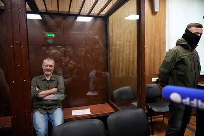 Igor Girkin's arrest is a signal the Kremlin is taking a harder stance against critics. AP