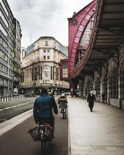 Antwerp has invested in improving its cycle networks and slowing speed limits. Unsplash