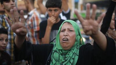 The Palestinians said it was a ‘permanent’ truce, while a senior Israeli official described it as ‘unconditional and unlimited in time’. Mohammed Salem/Reuters