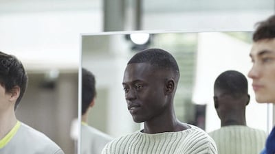 A look from the Hermes spring summer 2021 menswear show. Courtesy Hermes