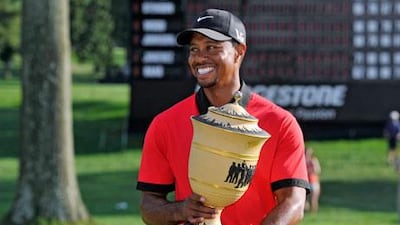 Tiger Woods is within three victories of Sam Snead’s all-time record of 82 PGA Tour titles.