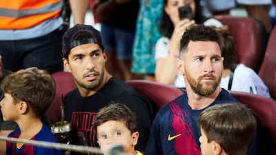 Barcelona's Luis Suarez and Lionel Messi were not missed as their side ran out 5-2 winners over Real Betis. EPA