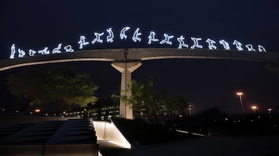 Angelo Bonello's 'Run Beyond', 2015. Noor Riyadh 2021