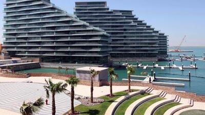 Al Naseem residences by Aldar properties at Al Raha Beach in Abu Dhabi.