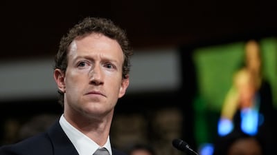 The majority of Mark Zuckerberg's wealth is derived from his 12.8 per cent stake in Meta Platforms. AP