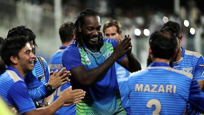 Chris Gayle was one of the players up for auction in the upcoming Sri Lanka Premier League 'Player Draft'. Satish Kumar / The National